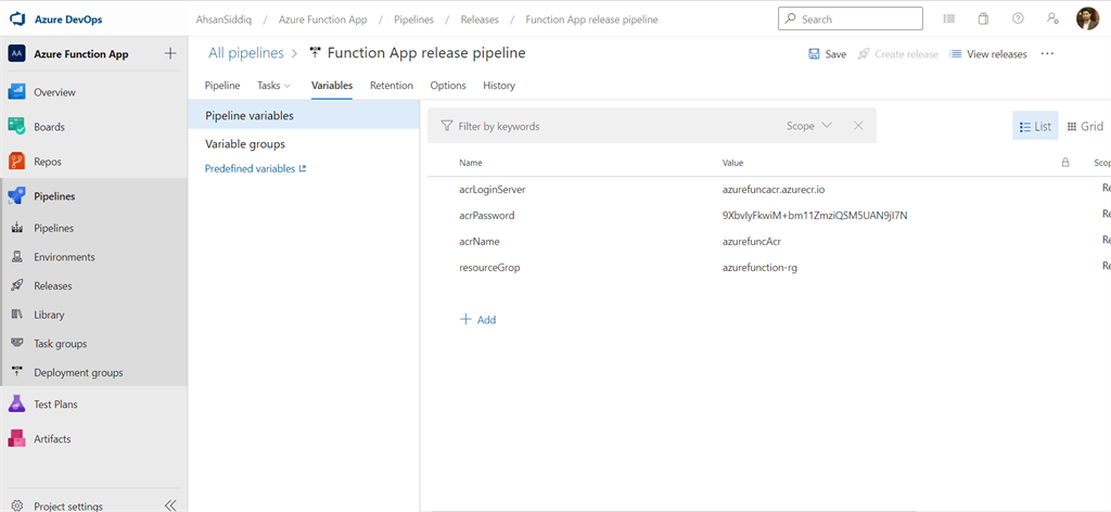 Build CI/CD Pipeline For Azure Container Instances
